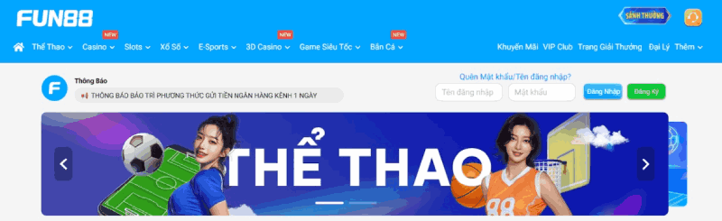 nhà cái bóng đá Fun88