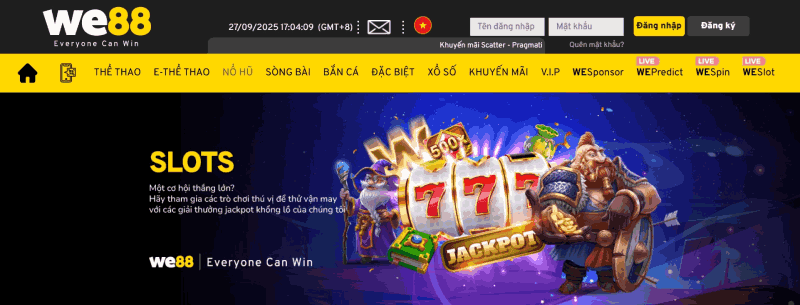 nổ hũ slot We88