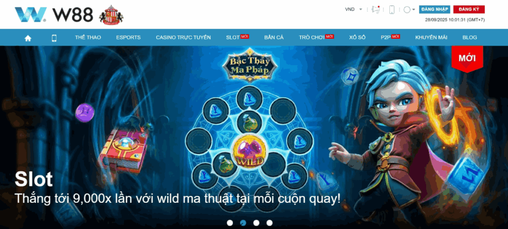 trang chủ nhà cái W88
