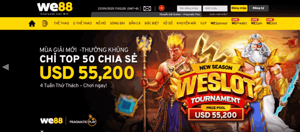 trang chủ nhà cái We88